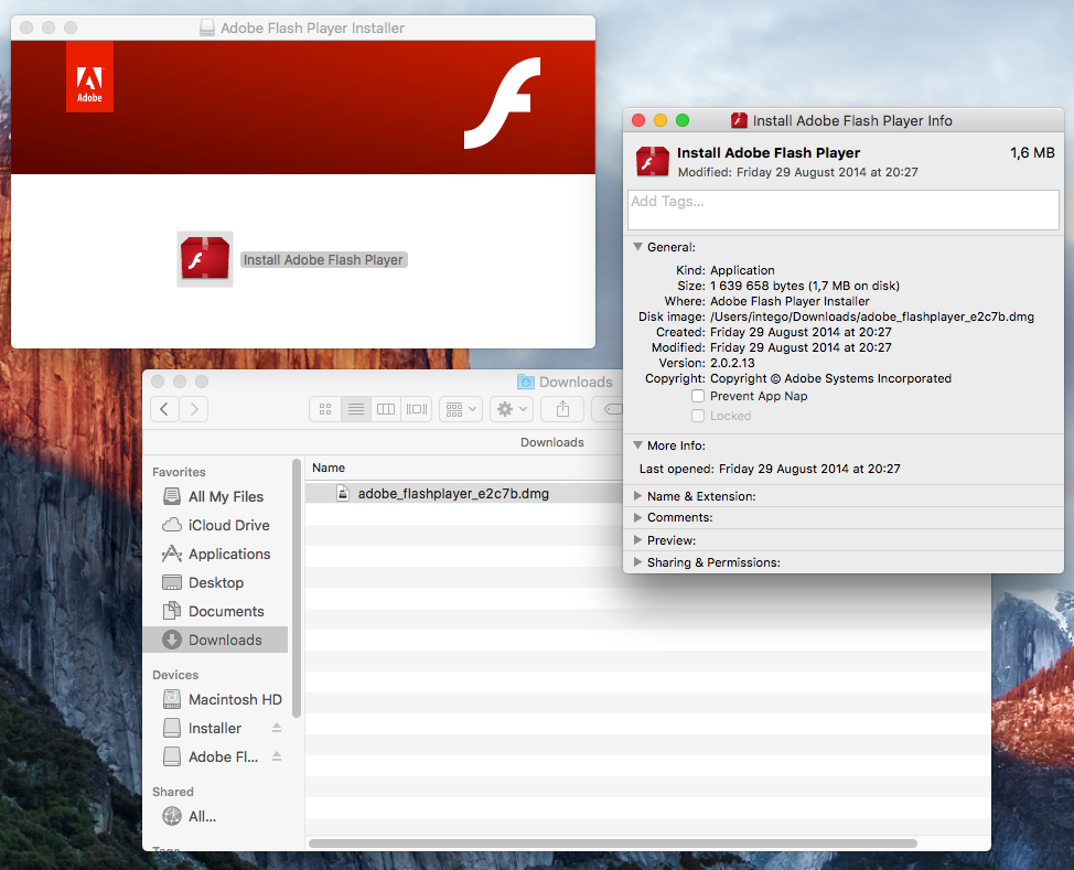 Adobe Flash Player For Mac Os X 10.8.5